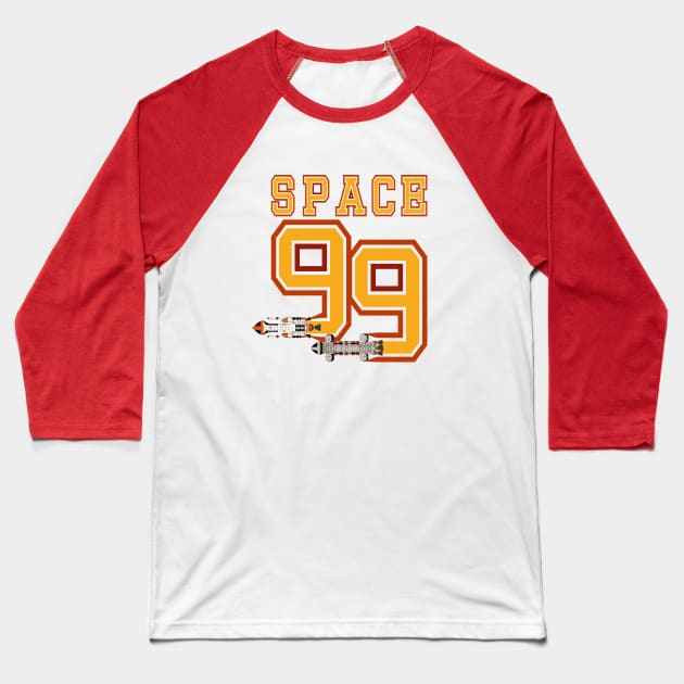 Team Space '99 Baseball T-Shirt by SimonBreeze